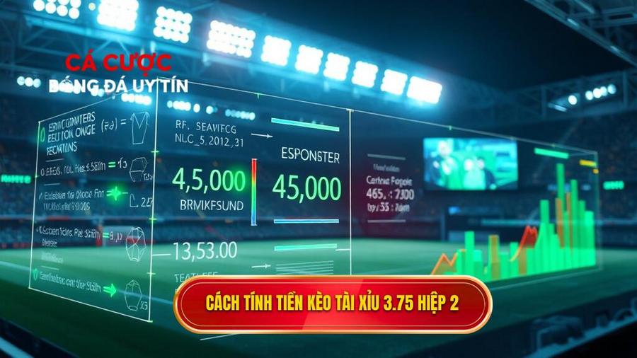 Kèo tài xỉu 3.75 hiệp 2 là gì? Kinh nghiệm đánh bại nhà cái 3 Bảng tổng hợp cách tính tiền Kèo tài xỉu 3.75 hiệp 2