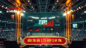 Kèo tài xỉu 3.75 hiệp 2