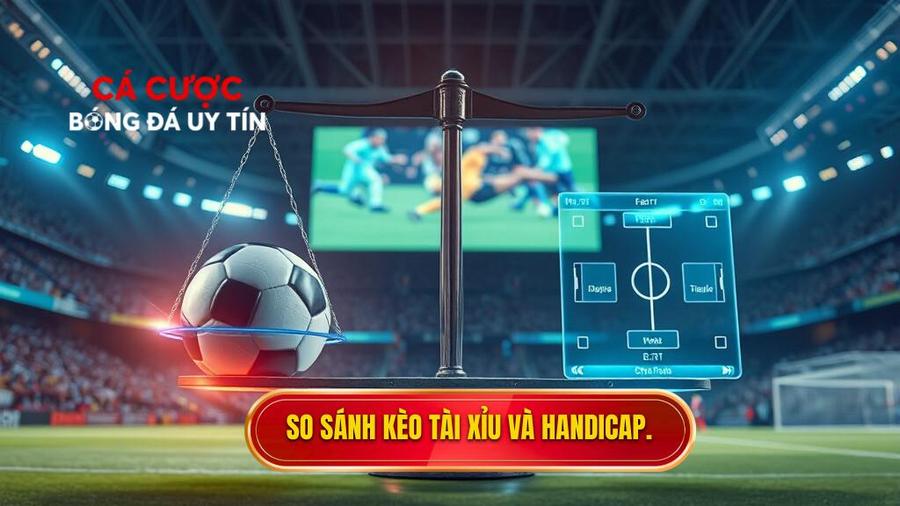Nên chơi kèo bóng đá Tài Xỉu hay Handicap? Phân tích chuyên sâu cho người mới 2 So sánh chi tiết: Nên chơi kèo bóng đá Tài Xỉu hay Handicap?